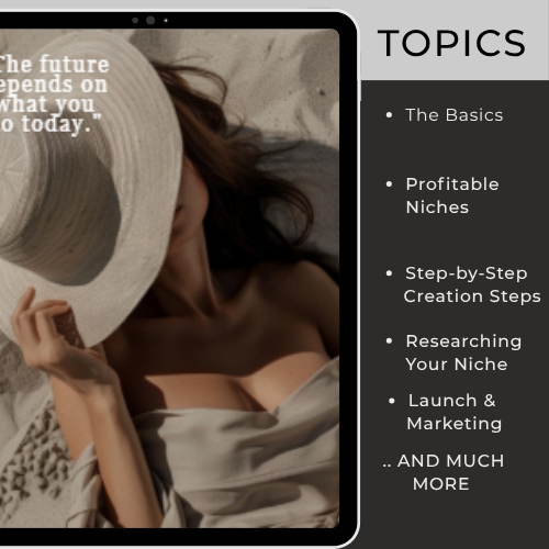 HOW TO CREATE PROFITABLE DIGITAL PRODUCTS BLUEPRINT