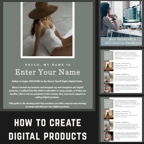 HOW TO CREATE PROFITABLE DIGITAL PRODUCTS BLUEPRINT