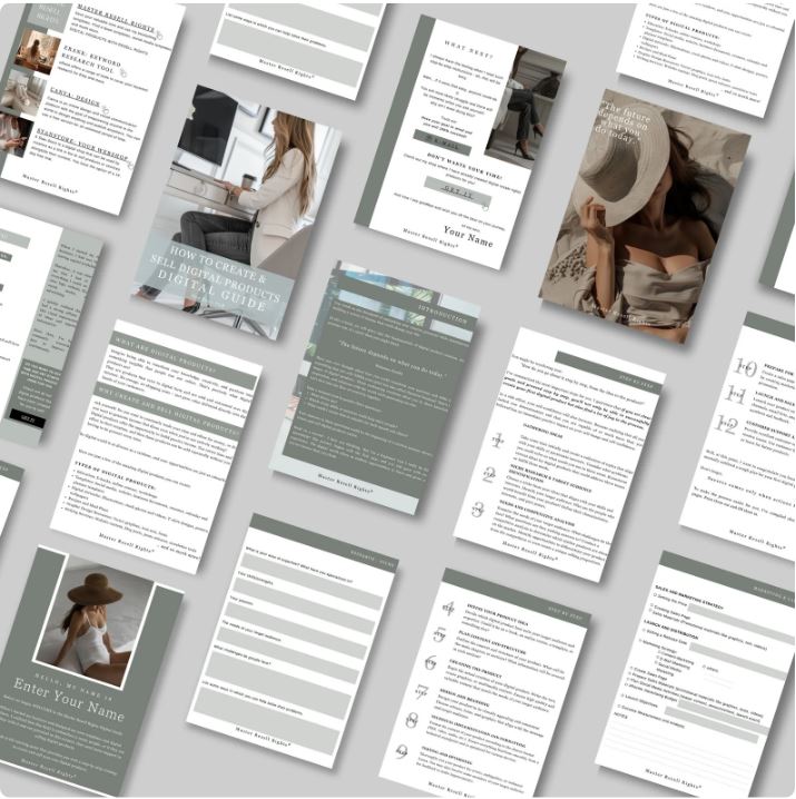 HOW TO CREATE PROFITABLE DIGITAL PRODUCTS BLUEPRINT