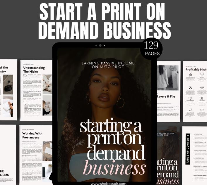 PRINT-ON-DEMAND MONEY MAKER BLUEPRINT