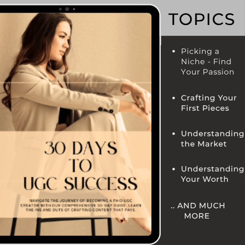 UGC INFLUENCER FUL-TIME MONEY MAKER BLUEPRINT