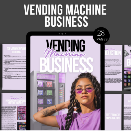 START VENDING MACHINE BUSINESS BLUEPRINT