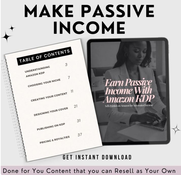 UNLOCK AMAZON KINDLE | KDP BUSINESS BLUEPRINT
