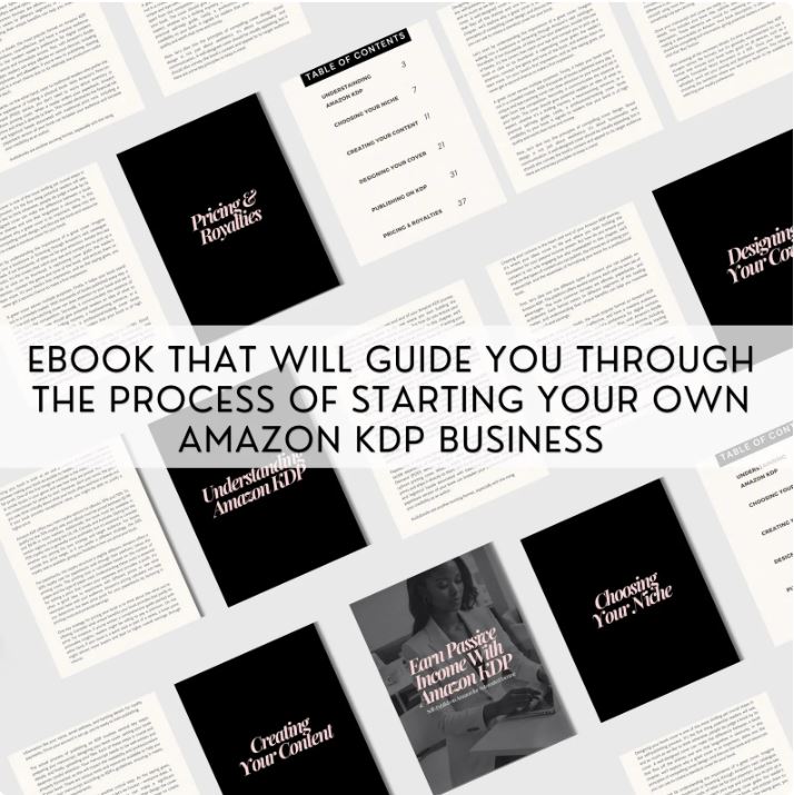 UNLOCK AMAZON KINDLE | KDP BUSINESS BLUEPRINT