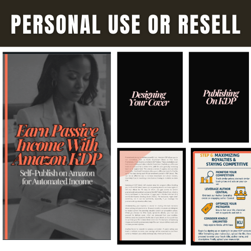 UNLOCK AMAZON KINDLE | KDP BUSINESS BLUEPRINT
