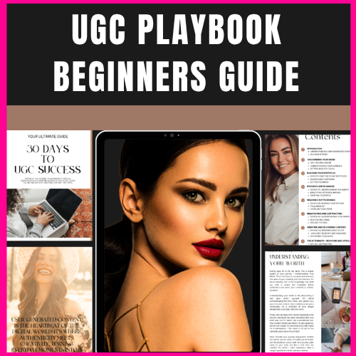 UGC INFLUENCER FUL-TIME MONEY MAKER BLUEPRINT