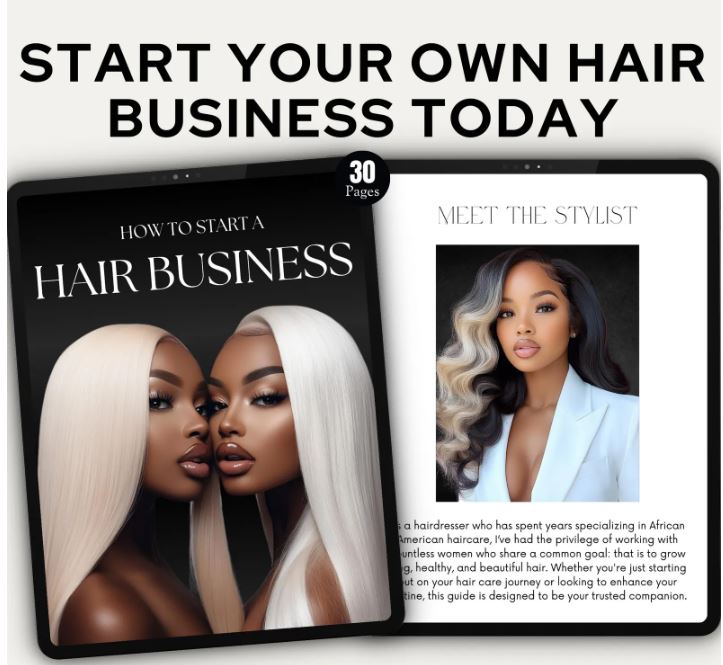 START YOUR HAIR EMPIRE BUSINESS BLUEPRINT