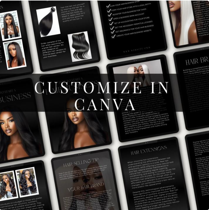 START YOUR HAIR EMPIRE BUSINESS BLUEPRINT