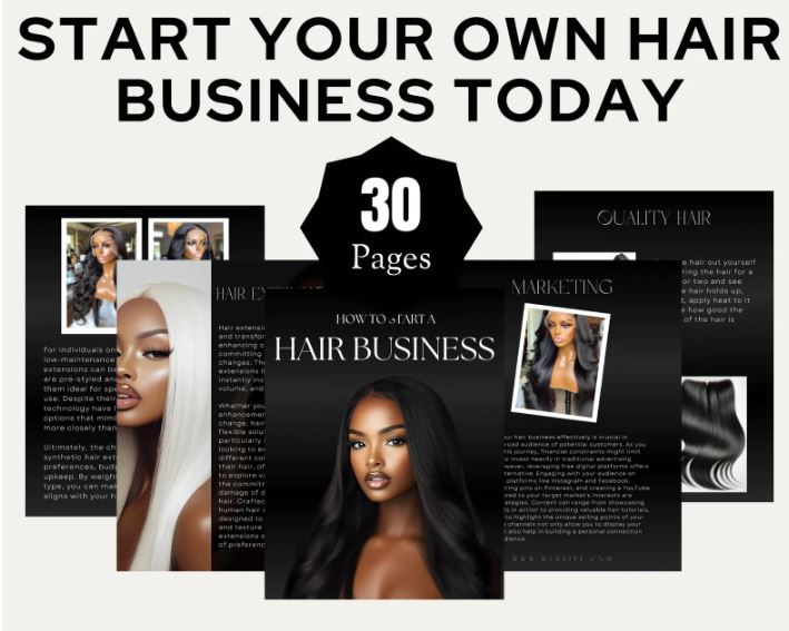 START YOUR HAIR EMPIRE BUSINESS BLUEPRINT