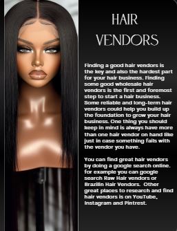 START YOUR HAIR EMPIRE BUSINESS BLUEPRINT