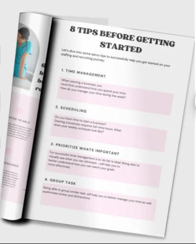 START A NURSE STAFFING AGENCY WITH THIS BLUEPRINT