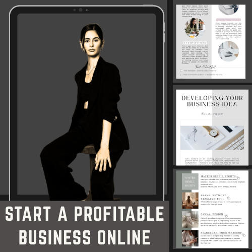 HOW TO START A PROFITABLE ONLINE BUSINESS