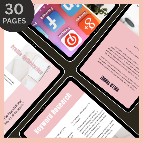 PINTEREST 100K PER YEAR STEP BUSINESS BLUEPRINT