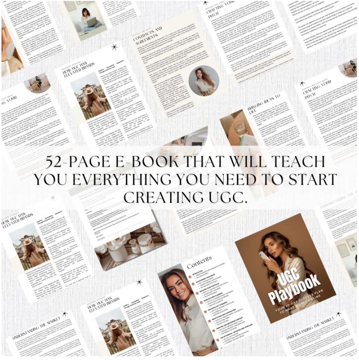UGC INFLUENCER FUL-TIME MONEY MAKER BLUEPRINT